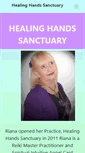 Mobile Screenshot of healing-handssanctuary.co.uk